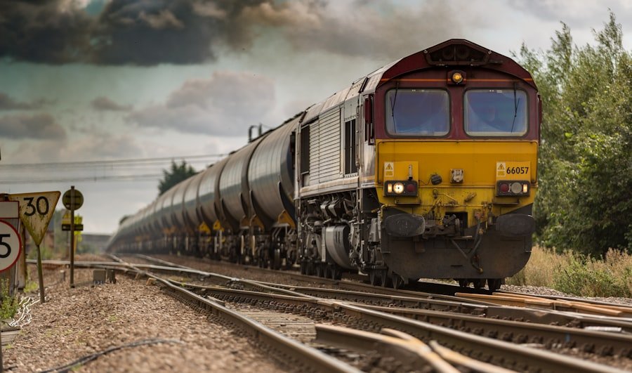 Railway Freight - cargo train